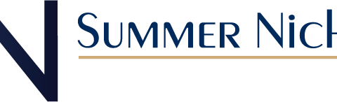 A black background with the word summer written in blue.