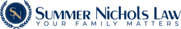 A black background with blue letters that say " fisher new family ".