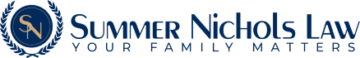 A blue and black logo for the warner news family.