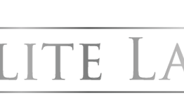 A black and white logo for the estate law firm.