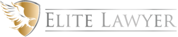 A black and white logo for the estate law firm.